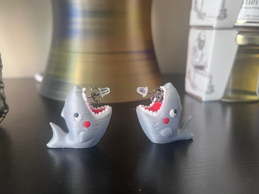 Shark Earrings - JAWelry